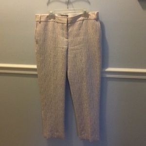 Editor pants. Cropped straight leg.